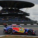 NUERBURG, GERMANY - MAY 15: The #3 Mercedes-AMG GT3 of Max Verstappen (NED), Lucas Auer (AUT),