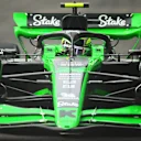 SINGAPORE, SINGAPORE - SEPTEMBER 20: Zhou Guanyu of China driving the (24) Kick Sauber C44 Ferrari on track during practice ahead of the F1 Grand Prix of Singapore at Marina Bay Street Circuit on September 20, 2024 in Singapore, Singapore. (Photo by Clive Mason/Getty Images)