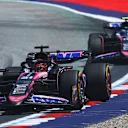 SPIELBERG, AUSTRIA - JUNE 29: Esteban Ocon of France driving the (31) Alpine F1 A524 Renault on track during the Sprint ahead of the F1 Grand Prix of Austria at Red Bull Ring on June 29, 2024 in Spielberg, Austria. (Photo by Clive Rose/Getty Images)