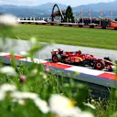 SPIELBERG, AUSTRIA - JUNE 29: Carlos Sainz of Spain driving (55) the Ferrari SF-24 on track during qualifying ahead of the F1 Grand Prix of Austria at Red Bull Ring on June 29, 2024 in Spielberg, Austria. (Photo by Clive Rose/Getty Images)