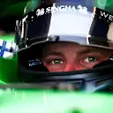 NORTHAMPTON, ENGLAND - JULY 06: Valterri Bottas of Stake F1 Kick Sauber and Finland during practice ahead of the F1 Grand Prix of Great Britain at Silverstone Circuit on July 06, 2024 in Northampton, England. (Photo by Peter Fox - Formula 1/Formula 1 via Getty Images)