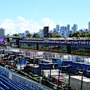 The F1 paddock has been setting up in Melbourne in preparation for the Australian Grand Prix