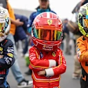 Pocket-sized Max, Charles and Lando at the Japanese Grand Prix