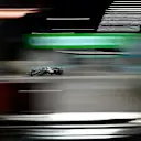 SINGAPORE, SINGAPORE - OCTOBER 04: Andrea Kimi Antonelli of Italy driving the (12) Mercedes AMG Petronas F1 Team W16 on track during qualifying ahead of the F1 Grand Prix of Singapore at Marina Bay Street Circuit on October 04, 2025 in Singapore, Singapore. (Photo by Clive Mason/Getty Images)