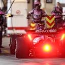 ABU DHABI, UNITED ARAB EMIRATES - DECEMBER 07: Franco Colapinto of Argentina driving the (43) Alpine F1 A525 Renault makes a pitstop during the F1 Grand Prix of Abu Dhabi at Yas Marina Circuit on December 07, 2025 in Abu Dhabi, United Arab Emirates. (Photo by Peter Fox/Getty Images)