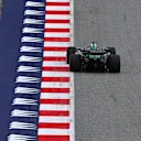 SPIELBERG, AUSTRIA - JUNE 27: Lance Stroll of Canada driving the (18) Aston Martin F1 Team AMR25 Mercedes on track during practice ahead of the F1 Grand Prix of Austria at Red Bull Ring on June 27, 2025 in Spielberg, Austria. (Photo by Rudy Carezzevoli/Getty Images)