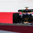 SPIELBERG, AUSTRIA - JUNE 28: Sparks fly behind Liam Lawson of New Zealand driving the (30) Visa Cash App Racing Bulls VCARB 02 on track during qualifying ahead of the F1 Grand Prix of Austria at Red Bull Ring on June 28, 2025 in Spielberg, Austria. (Photo by Malcolm Griffiths - Formula 1/Formula 1 via Getty Images)