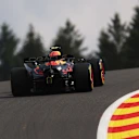 SPA, BELGIUM - JULY 25: Yuki Tsunoda of Japan driving the (22) Oracle Red Bull Racing RB21 on track during Sprint qualifying ahead of the F1 Grand Prix of Belgium at Circuit de Spa-Francorchamps on July 25, 2025 in Spa, Belgium. (Photo by Ryan Pierse/Getty Images)