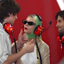 Anya Taylor-Joy watched the action from the Ferrari garage during the Hungarian Grand Prix weekend