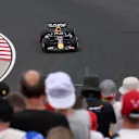 BUDAPEST, HUNGARY - AUGUST 02: Yuki Tsunoda of Japan driving the (22) Oracle Red Bull Racing RB21 on track during qualifying ahead of the F1 Grand Prix of Hungary at Hungaroring on August 02, 2025 in Budapest, Hungary. (Photo by Mark Sutton - Formula 1/Formula 1 via Getty Images)