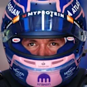 MONZA, ITALY - SEPTEMBER 06: Alexander Albon of Thailand and Williams prepares to drive during qualifying ahead of the F1 Grand Prix of Italy at Autodromo Nazionale Monza on September 06, 2025 in Monza, Italy. (Photo by Peter Fox/Getty Images)