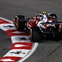 LAS VEGAS, NEVADA - NOVEMBER 22: Lewis Hamilton of Great Britain driving the (44) Scuderia Ferrari SF-25 on track during the F1 Grand Prix of Las Vegas at Las Vegas Strip Circuit on November 22, 2025 in Las Vegas, Nevada. (Photo by Jordan McKean - Formula 1/Formula 1 via Getty Images)