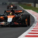 MEXICO CITY, MEXICO - OCTOBER 24: Oscar Piastri of Australia driving the (81) McLaren MCL39 Mercedes on track during practice ahead of the F1 Grand Prix of Mexico at Autodromo Hermanos Rodriguez on October 24, 2025 in Mexico City, Mexico. (Photo by Rudy Carezzevoli/Getty Images)