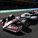 MEXICO CITY, MEXICO - OCTOBER 25: Oliver Bearman of Great Britain driving the (87) Haas F1 VF-25 Ferrari in the Pitlane during final practice ahead of the F1 Grand Prix of Mexico at Autodromo Hermanos Rodriguez on October 25, 2025 in Mexico City, Mexico. (Photo by Mark Sutton - Formula 1/Formula 1 via Getty Images)