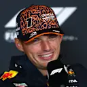 ZANDVOORT, NETHERLANDS - AUGUST 28: Max Verstappen of the Netherlands and Oracle Red Bull Racing speaks in the Drivers Press Conference during previews ahead of the F1 Grand Prix of Netherlands at Circuit Zandvoort on August 28, 2025 in Zandvoort, Netherlands. (Photo by Clive Rose/Getty Images)