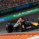 ZANDVOORT, NETHERLANDS - AUGUST 30: Max Verstappen of the Netherlands driving the (1) Oracle Red Bull Racing RB21 on track during qualifying ahead of the F1 Grand Prix of Netherlands at Circuit Zandvoort on August 30, 2025 in Zandvoort, Netherlands. (Photo by Mark Thompson/Getty Images)