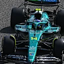 BAHRAIN, BAHRAIN - FEBRUARY 26: Fernando Alonso of Spain driving the (14) Aston Martin AMR25