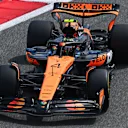 BAHRAIN, BAHRAIN - FEBRUARY 28: Lando Norris of Great Britain driving the (4) McLaren MCL39