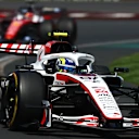 MELBOURNE, AUSTRALIA - MARCH 06: Oliver Bearman of Great Britain driving the (87) Haas F1 VF-26 Ferrari on track during practice ahead of the F1 Grand Prix of Australia at Albert Park Grand Prix Circuit on March 06, 2026 in Melbourne, Australia. (Photo by Joe Portlock/Getty Images)