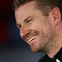 SUZUKA, JAPAN - MARCH 27: Nico Hulkenberg of Germany and Audi F1 Team looks on during practice