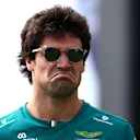 MONTREAL, QUEBEC - MAY 23: Lance Stroll of Canada and Aston Martin F1 Team arrives in the Paddock prior to the Sprint ahead of the F1 Grand Prix of Canada at Circuit Gilles-Villeneuve on May 23, 2026 in Montreal, Quebec. (Photo by Clive Mason/Getty Images)