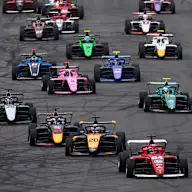 ZANDVOORT, NETHERLANDS - AUGUST 31: Maya Weug of Netherlands and MP Motorsport (64) leads the field