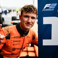 SPA, BELGIUM - JULY 27: Race winner Alexander Dunne of Ireland and Rodin Motorsport (17) celebrates