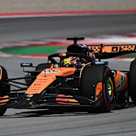 BARCELONA, SPAIN - JUNE 01: Oscar Piastri of Australia driving the (81) McLaren MCL39 Mercedes on
