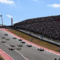 AUSTIN, TEXAS - OCTOBER 18: Lance Stroll of Canada driving the (18) Aston Martin F1 Team AMR25
