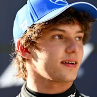 SHANGHAI, CHINA - MARCH 14: Pole position qualifier Andrea Kimi Antonelli of Italy and Mercedes AMG