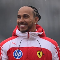 Lewis Hamilton of Scuderia Ferrari runs with the new Ferrari SF-26 at Circuito di Fiorano in