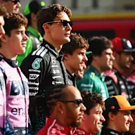 ABU DHABI, UNITED ARAB EMIRATES - DECEMBER 07: George Russell of Great Britain and Mercedes AMG