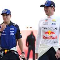 BAHRAIN, BAHRAIN - FEBRUARY 11: Isack Hadjar of France and Oracle Red Bull Racing and Max