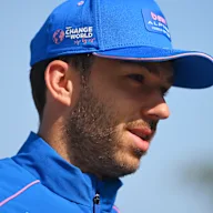 SHANGHAI, CHINA - MARCH 13: Pierre Gasly of France and Alpine F1 looks on in the Paddock prior to