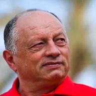 BAHRAIN, BAHRAIN - FEBRUARY 11: Frederic Vasseur, Team Principal of Scuderia Ferrari looks on in
