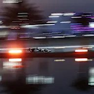 BAHRAIN, BAHRAIN - FEBRUARY 18: George Russell of Great Britain driving the (63) Mercedes AMG