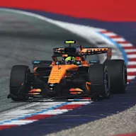 SPIELBERG, AUSTRIA - JUNE 28: Lando Norris of Great Britain driving the (1) McLaren MCL40 Mercedes