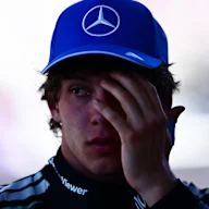 BARCELONA, SPAIN - JUNE 13: Andrea Kimi Antonelli of Italy and Mercedes AMG Petronas F1 Team looks