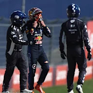 SPIELBERG, AUSTRIA - JUNE 27: Fifth placed qualifier Max Verstappen of the Netherlands and Oracle