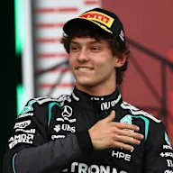 MONTREAL, QUEBEC - MAY 24: Race winner Andrea Kimi Antonelli of Italy and Mercedes AMG Petronas F1