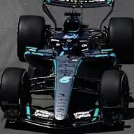 MONTREAL, QUEBEC - MAY 22: George Russell of Great Britain driving the (63) Mercedes AMG Petronas