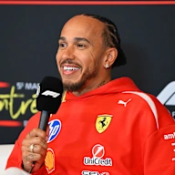 MONTREAL, QUEBEC - MAY 21: Lewis Hamilton of Great Britain and Scuderia Ferrari speaks in the