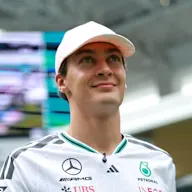 MIAMI, FLORIDA - MAY 03: George Russell of Great Britain and Mercedes AMG Petronas F1 Team looks on