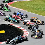 MONTREAL, QUEBEC - JUNE 15: George Russell of Great Britain driving the (63) Mercedes AMG Petronas