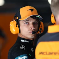 BUDAPEST, HUNGARY - AUGUST 02: Lando Norris of Great Britain and McLaren looks on in the garage