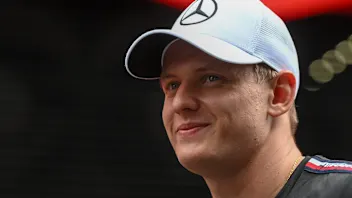 BARCELONA, SPAIN - JUNE 3: Mick Schumacher of Germany and Mercedes-AMG PETRONAS F1 Team during