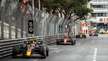 MONTE-CARLO, MONACO - MAY 29: Sergio Perez Mendoza (MEX) Oracle Red Bull Racing RB18 Honda, winner