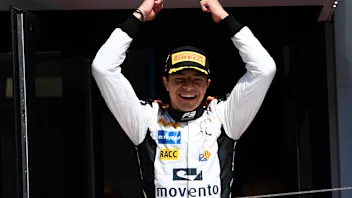 BARCELONA, SPAIN - JUNE 04: Race winner Josep Maria Marti of Spain and Campos Racing (23)