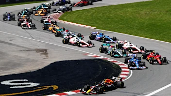MONTREAL, QUEBEC - JUNE 19: Max Verstappen of the Netherlands driving the (1) Oracle Red Bull