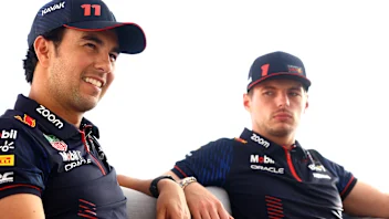 ABU DHABI, UNITED ARAB EMIRATES - NOVEMBER 23: Sergio Perez of Mexico and Oracle Red Bull Racing